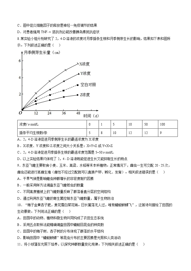 江苏省镇江中学2025-2026学年高二上学期期末生物试题含答案第3页