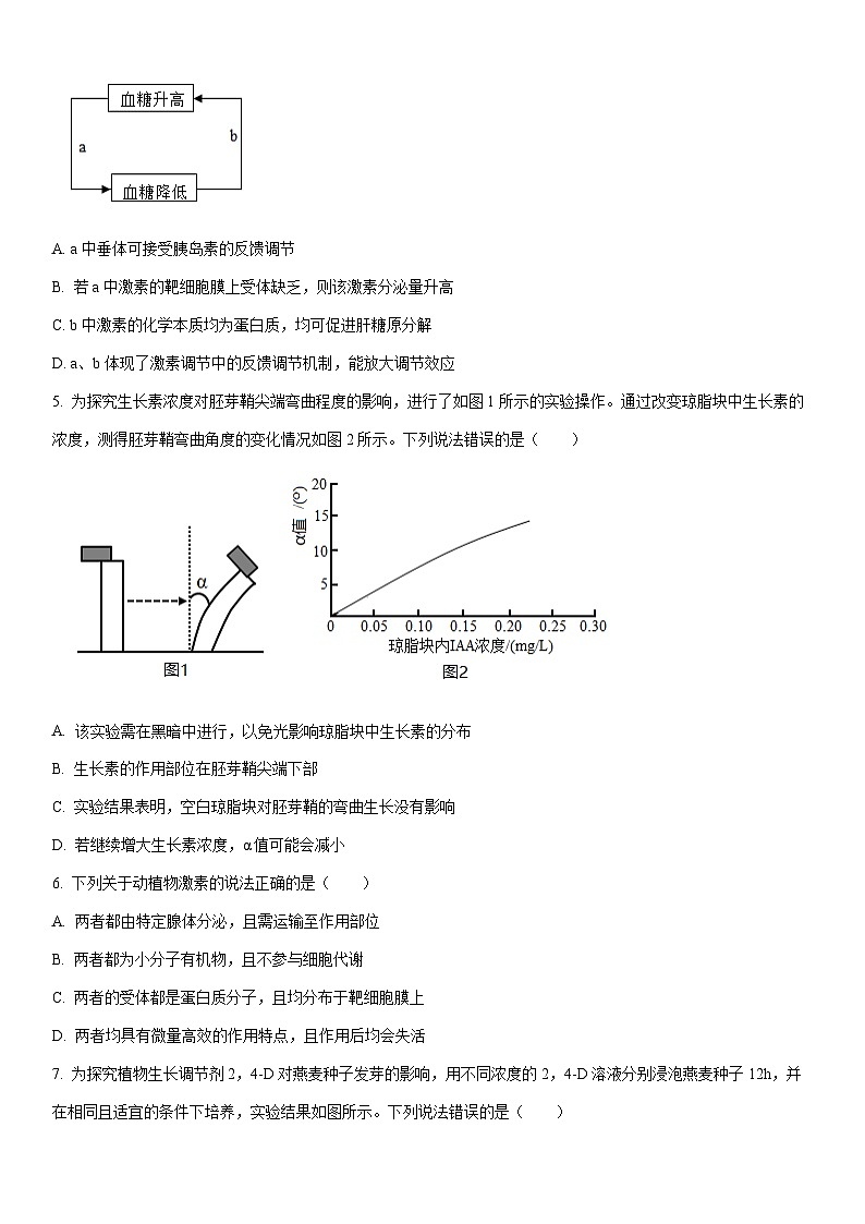2025-2026学年山东滨州市高二上学期2月期末生物试卷（学生版）第2页