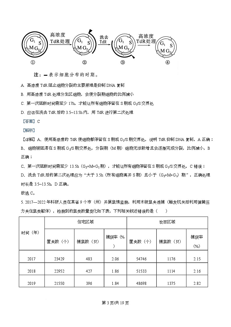 安徽省六校联考2025-2026学年高三上学期1月月考生物试题  Word版含解析第3页