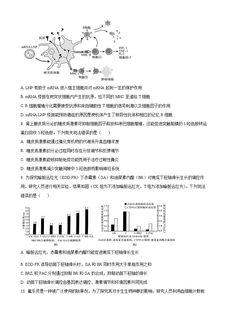 江西省重点中学协作体2026届高三下学期2月开学联考生物试卷（Word版附答案）第3页