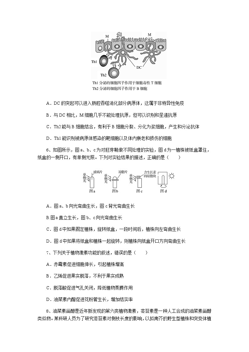 湖北省随州市部分高中2024-2025学年高二下学期2月月考生物试题第3页