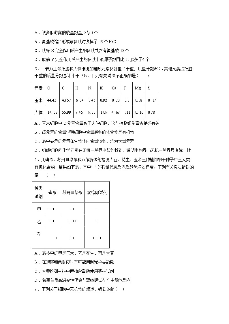 江西赣州市龙南市阳明中学2025-2026学年高一下学期开学生物试题含答案第2页