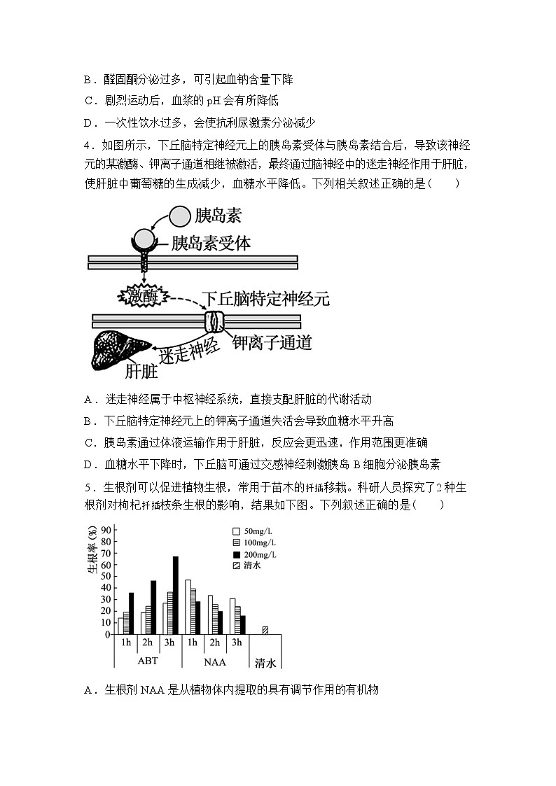 内蒙古自治区巴彦淖尔市第一中学2025-2026学年高二下学期开学生物试题含答案第2页