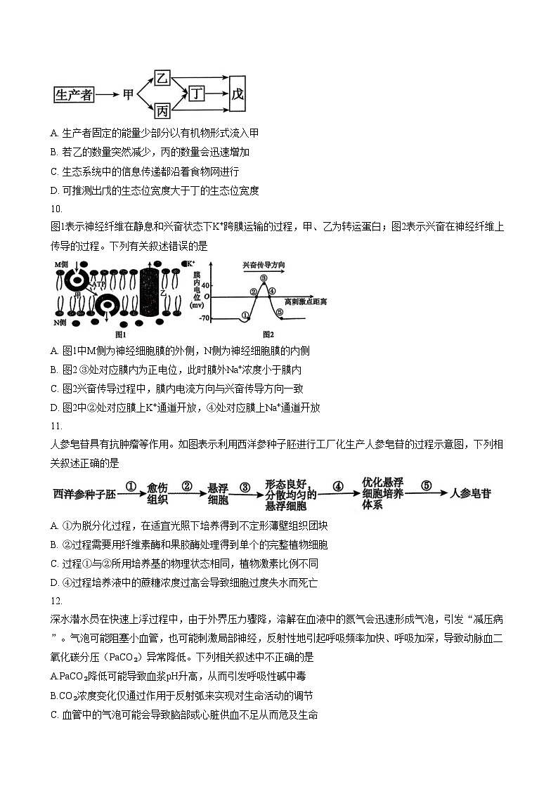 辽宁省辽阳市2026届高三第一次模拟考试生物试卷（文字版，含答案）第3页