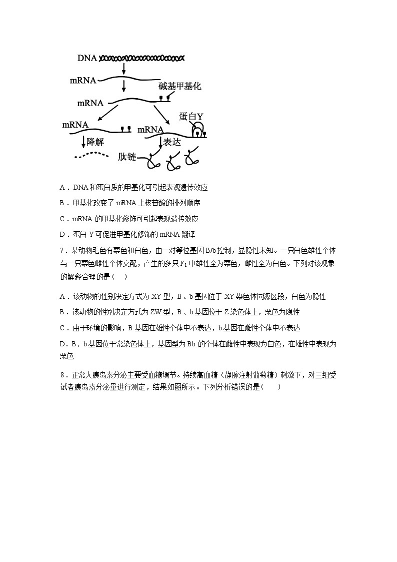安徽省六安市独山中学2025-2026学年高三下学期开学考试生物试题含答案第3页