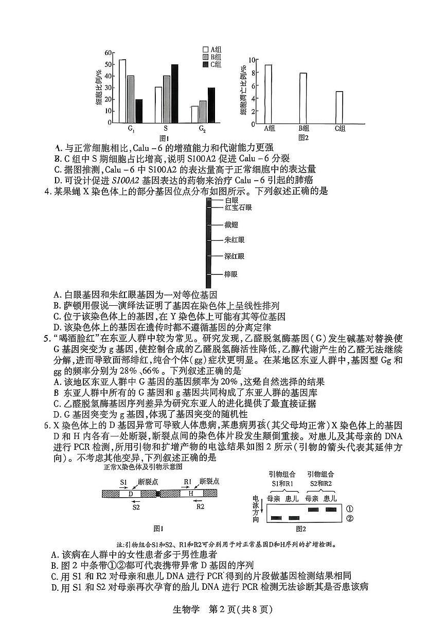 生物试题第2页