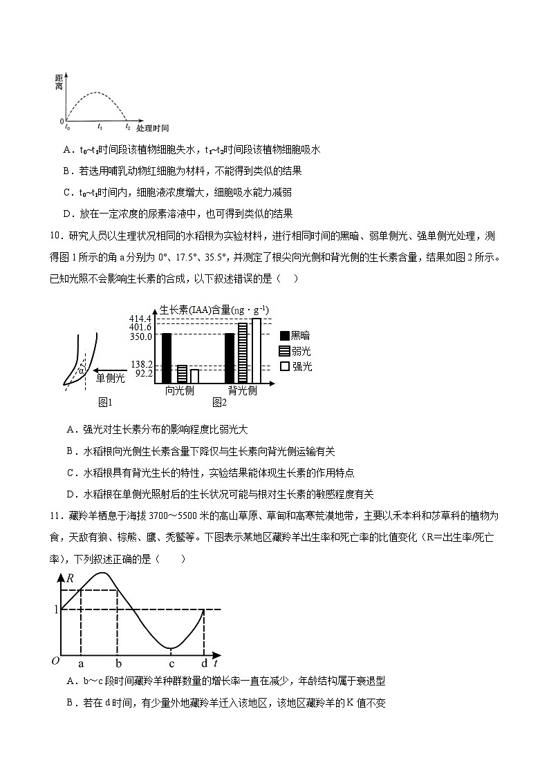 河南省天立教育2026届高三上学期期末联考生物试卷（Word版附答案）第3页