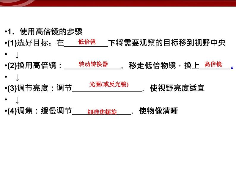 衡水高中用 人教版新课标 必修一  1-2 细胞的多样性和统一性 课件第6页