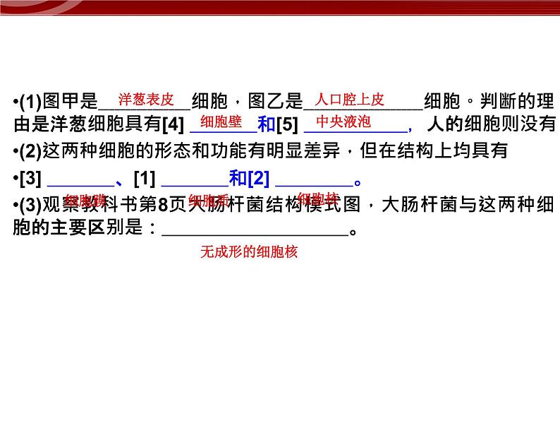 衡水高中用 人教版新课标 必修一  1-2 细胞的多样性和统一性 课件第8页