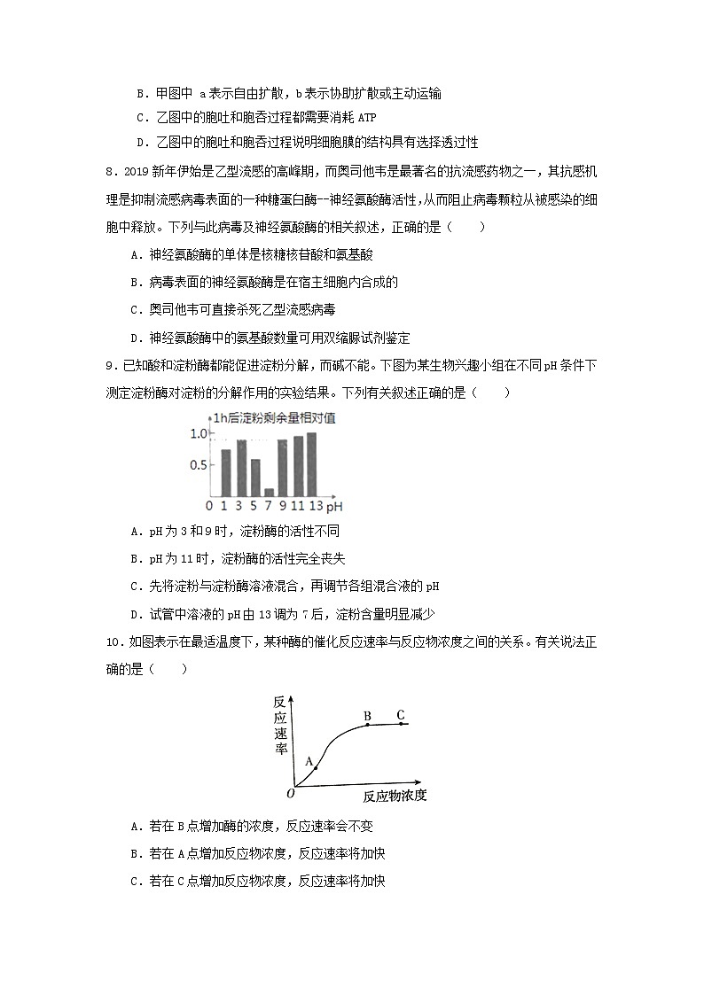 2020届贵州省铜仁第一中学高三上学期第二次模拟考试生物试题03