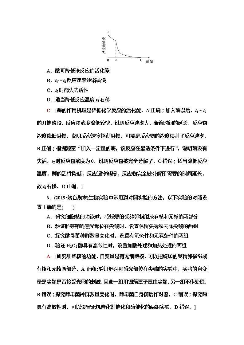 2020年普通高等学校招生统一考试生物模拟卷7第3页