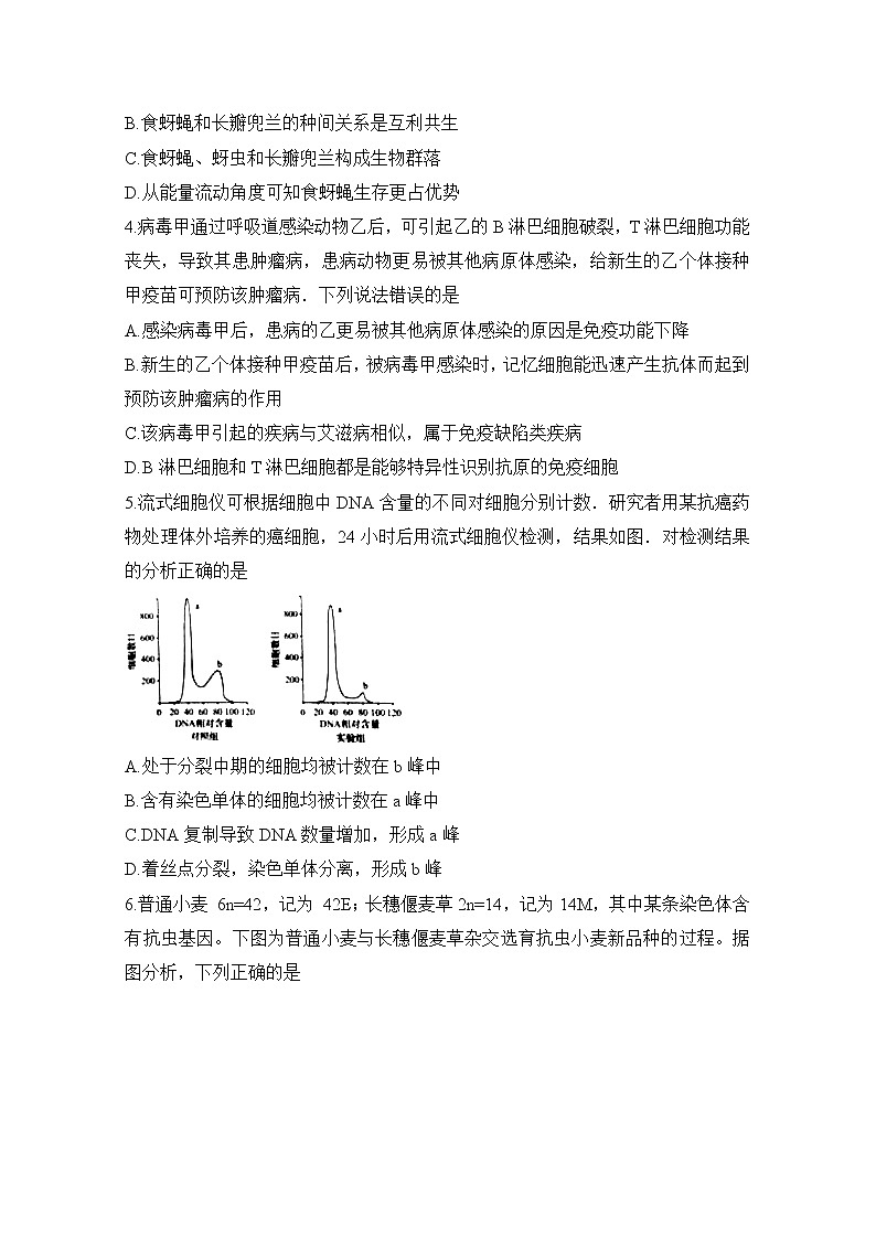 安徽省定远县育才学校2020届高三6月模拟生物试题02
