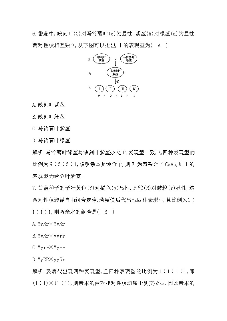 广东2020年普通高中学业水平考试生物合格性考试模拟试卷（六）第3页