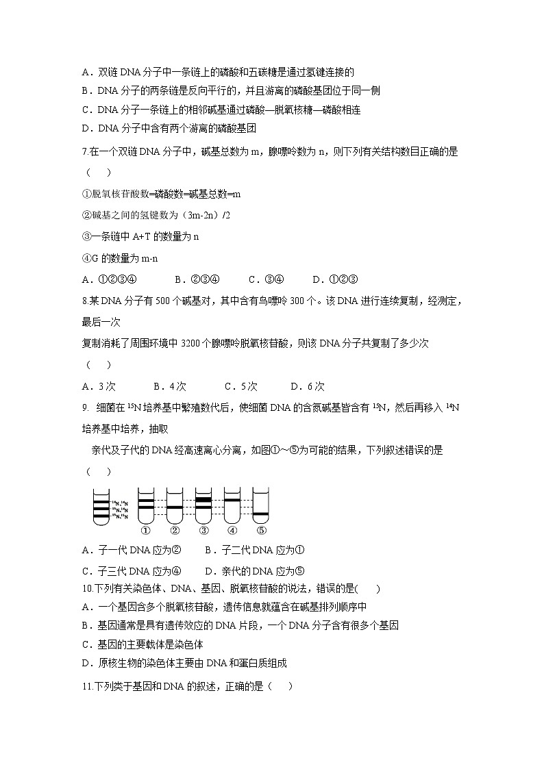 【生物】云南省云天化中学2019-2020学年高二下学期开学考试试题02