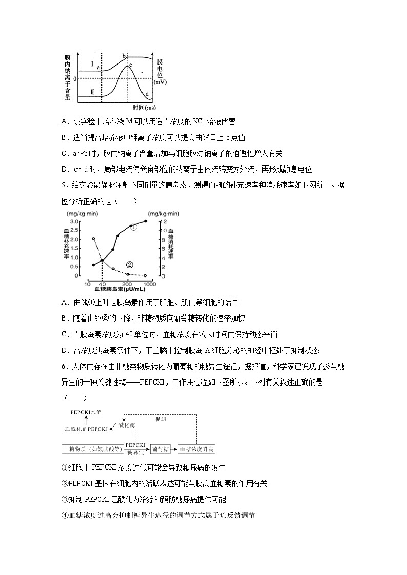 【生物】安徽省池州市东至二中2019-2020学年第二学期高二6月月考 试卷02