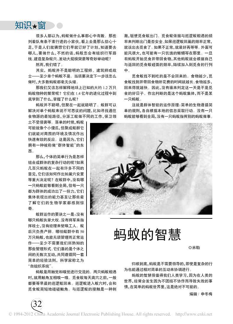 高中生物生命奥秘蚂蚁的智慧素材pdf第1页