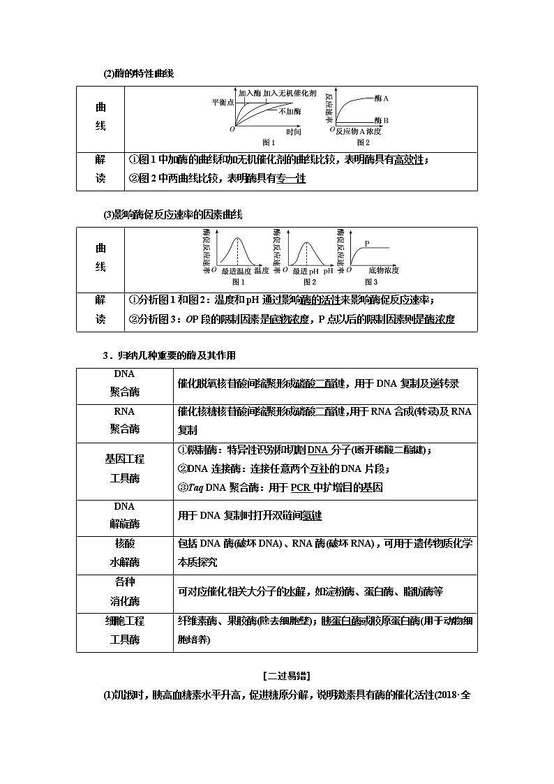 2019高考生物全程备考二轮复习教师用书：专题二代谢第2页