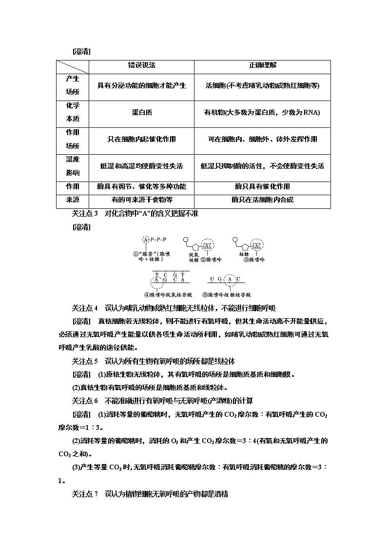 2019版二轮复习生物江苏专版讲义：第一部分专题二代谢03