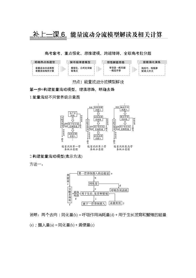 2019创新设计高考生物一轮复习教师用书：补上一课6第1页