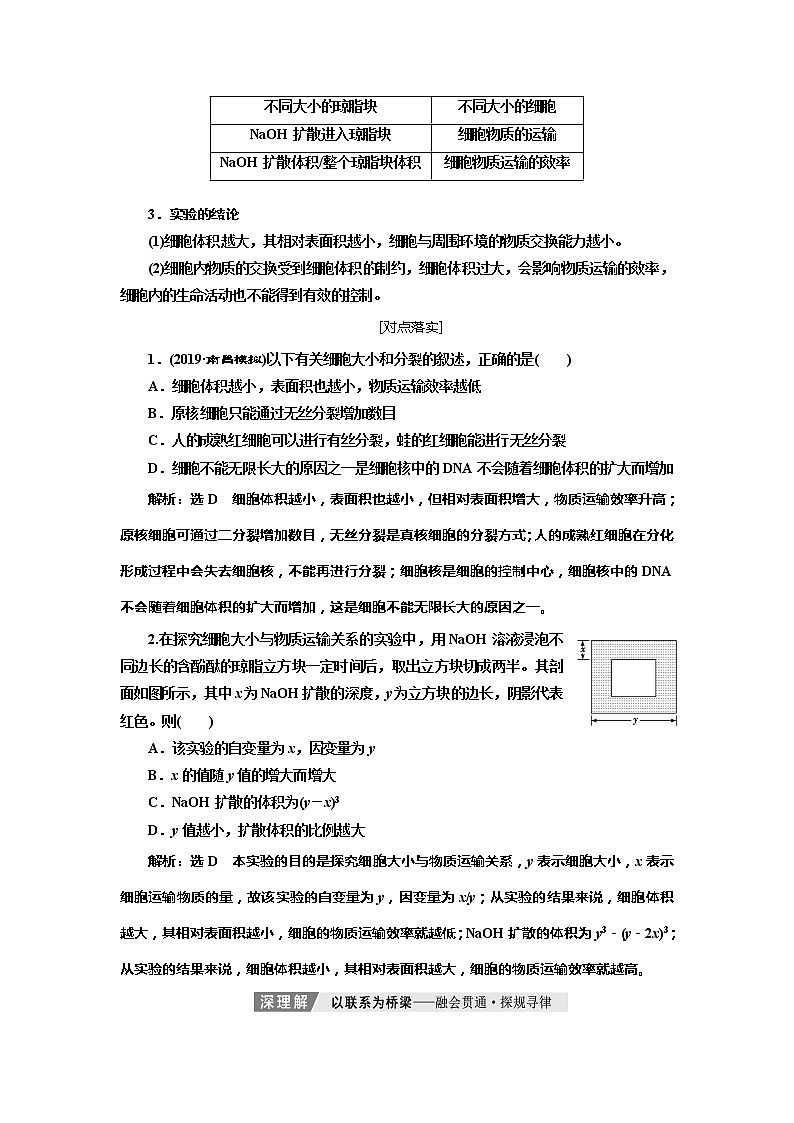 2020版《三维设计》高考生物一轮复习教师用书：第四单元细胞的生命历程第3页