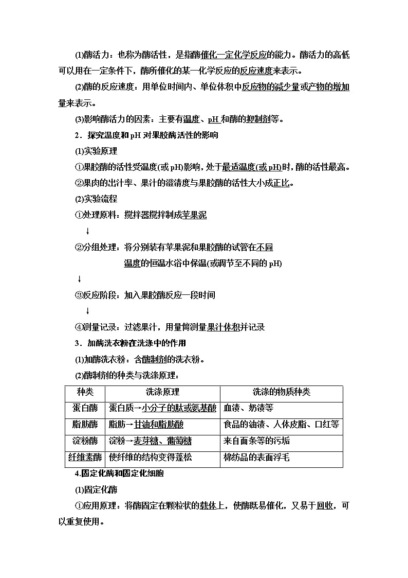 2021高三生物人教版一轮教师用书：选修1第3讲　生物技术在其他方面的应用第2页