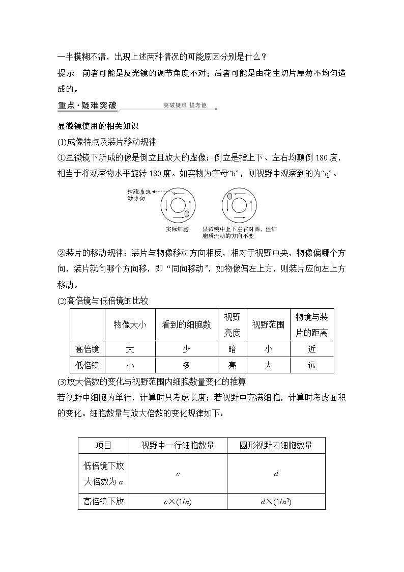 2021高考生物北师大版一轮教师用书：第一单元第1讲认识细胞第3页