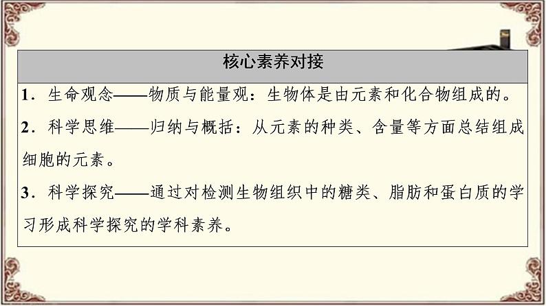 （新）人教版必修1：第2章 第1节　细胞中的元素和化合物 PPT课件03