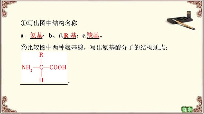 （新）人教版必修1：第2章 第4节　蛋白质是生命活动的主要承担者 PPT课件08