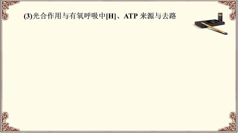 （新）人教版必修1：第5章 素能提升课　光合作用和细胞呼吸过程的综合 PPT课件05