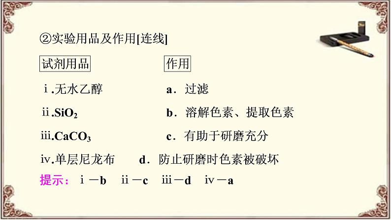 （新）人教版必修1：第5章 第4节 第1课时　捕获光能的色素和结构 PPT课件05