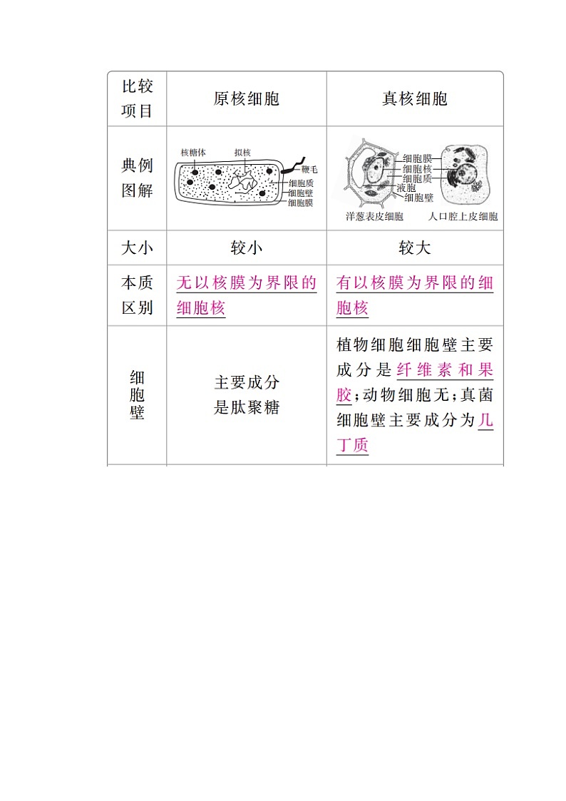 全国版2019版高考生物一轮复习第1讲走近细胞培优学案2018051034203