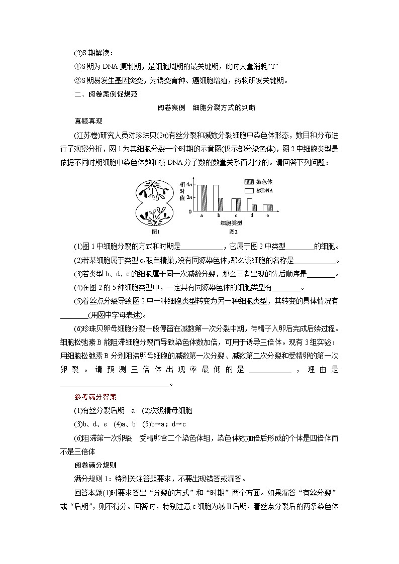 2021新高考生物人教版一轮学案：考能提升（三）　细胞的生命历程第2页