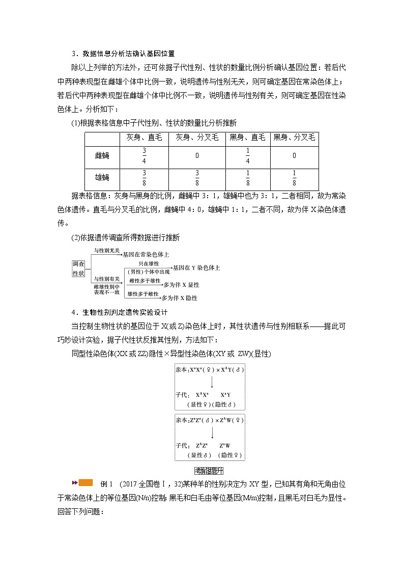 2021新高考生物人教版一轮学案：难点加强专题（三）基因位置的确认及遗传实验设计第2页