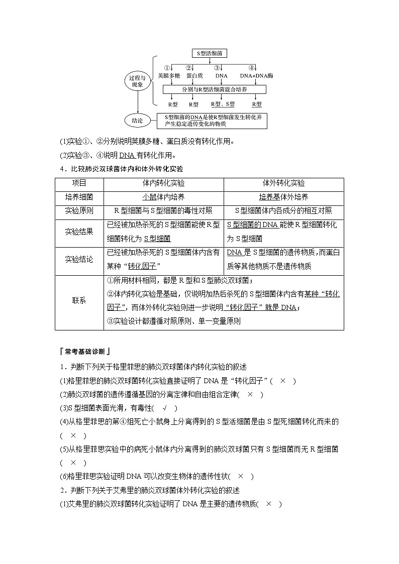 2020版生物新导学大一轮苏教讲义：第六单元　遗传的分子基础第18讲第2页