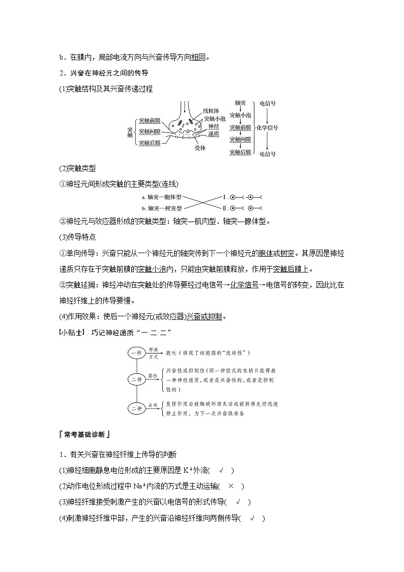 2020版生物新导学大一轮苏教讲义：第八单元　生物个体的稳态第27讲第2页