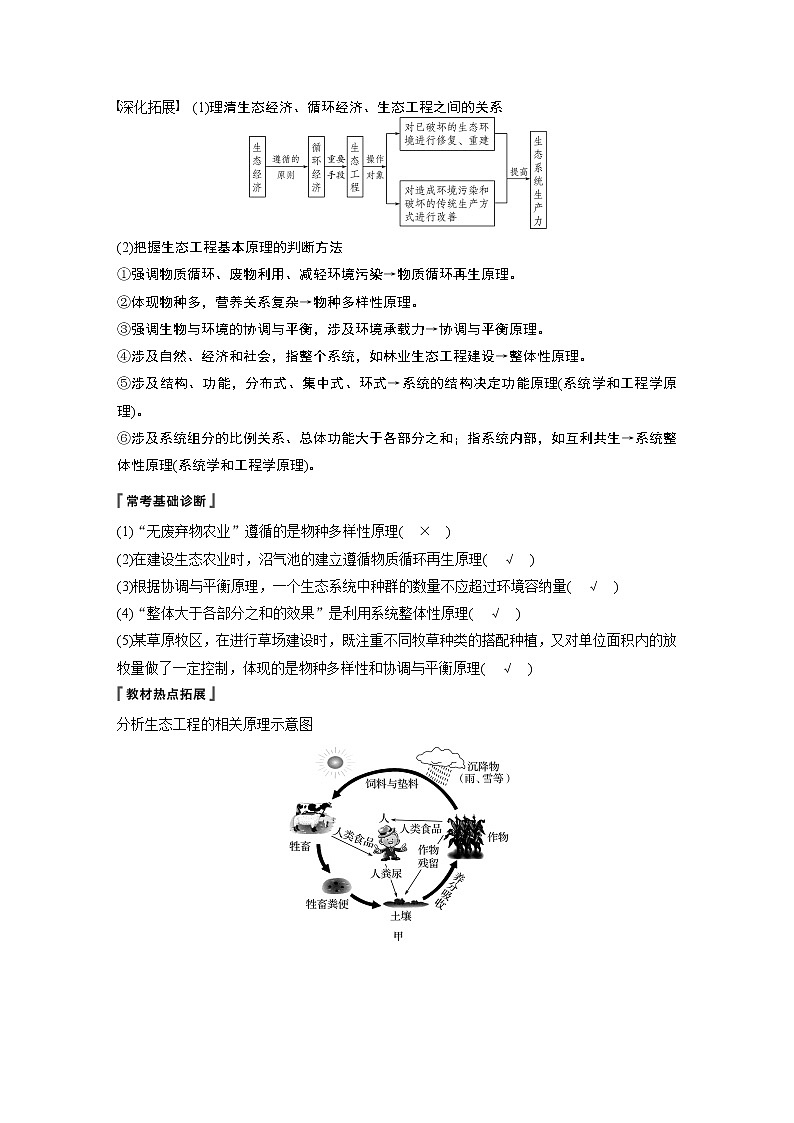 2020版生物新导学大一轮苏教讲义：第十单元　现代生物科技专题第38讲第2页