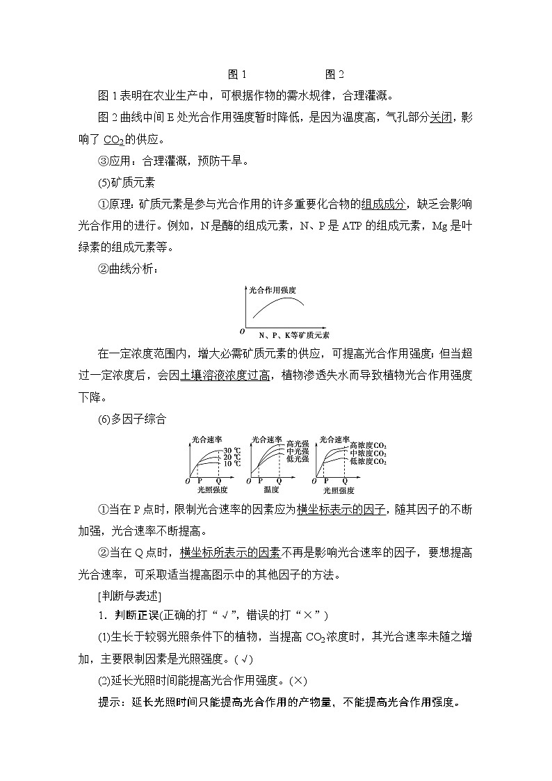 2020版新一线高考生物（人教版）一轮复习教学案：第3单元第4讲光合作用（Ⅱ）03