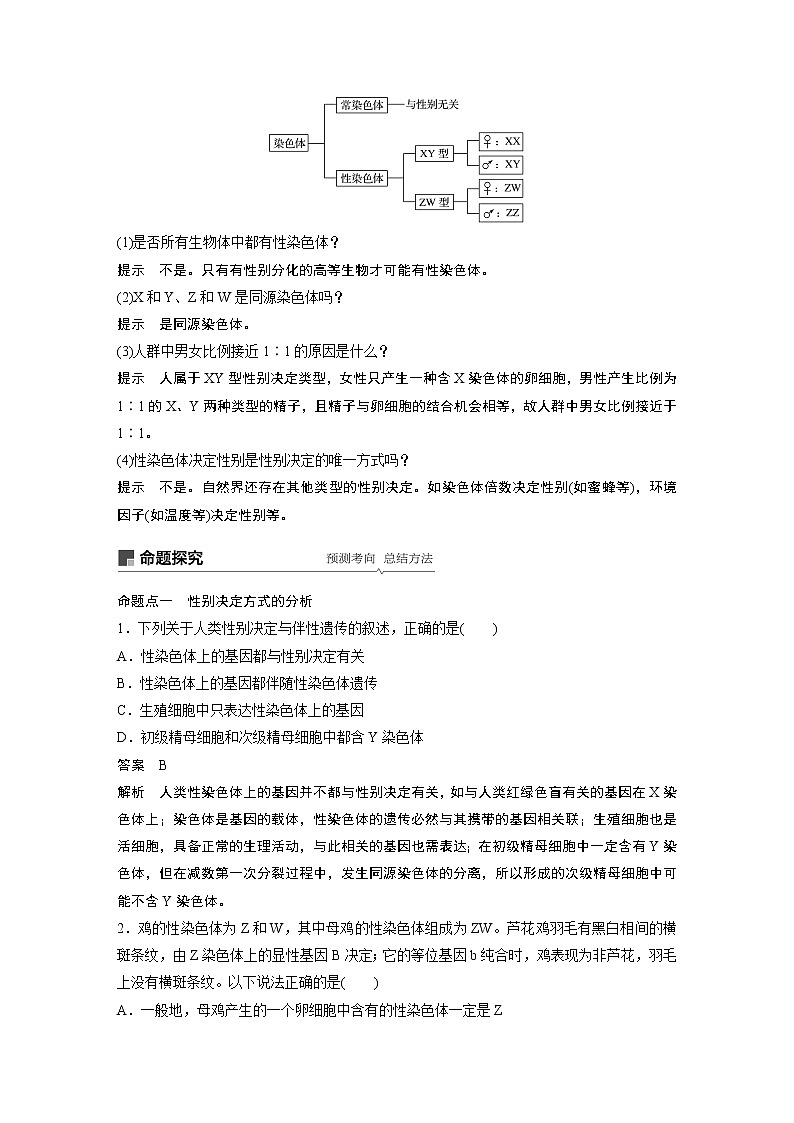 2020版生物新导学大一轮苏教讲义：第五单元基因的传递规律第17讲第2页