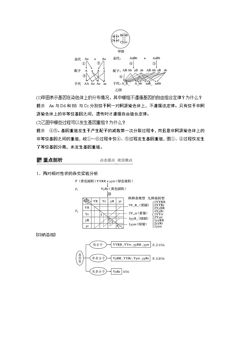 2020版生物新导学大一轮苏教讲义：第五单元基因的传递规律第16讲第3页