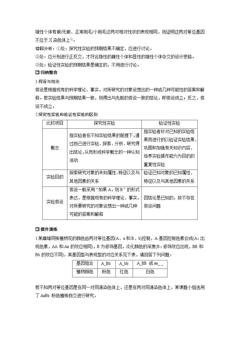 2020版高考生物苏教版一轮复习讲义：第五单元实验技能二02