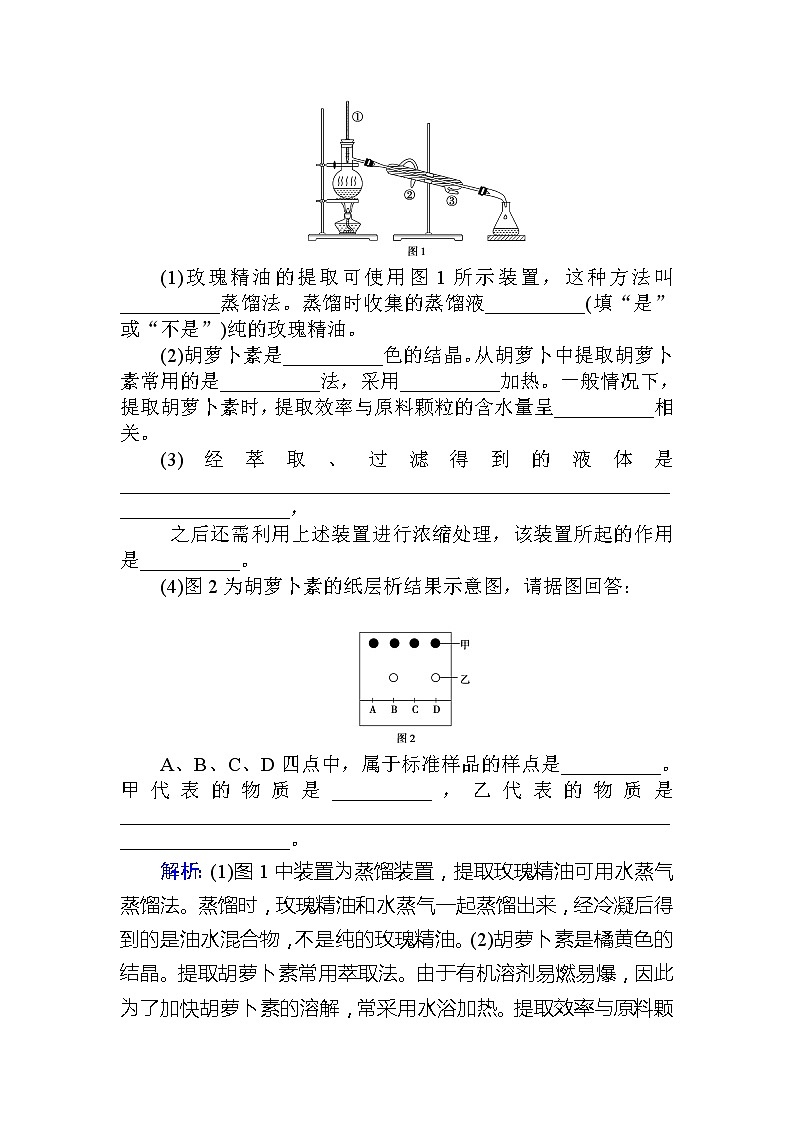 2020版《全程复习方略》高考生物一轮复习课后定时检测案40生物技术在其他方面的应用第3页