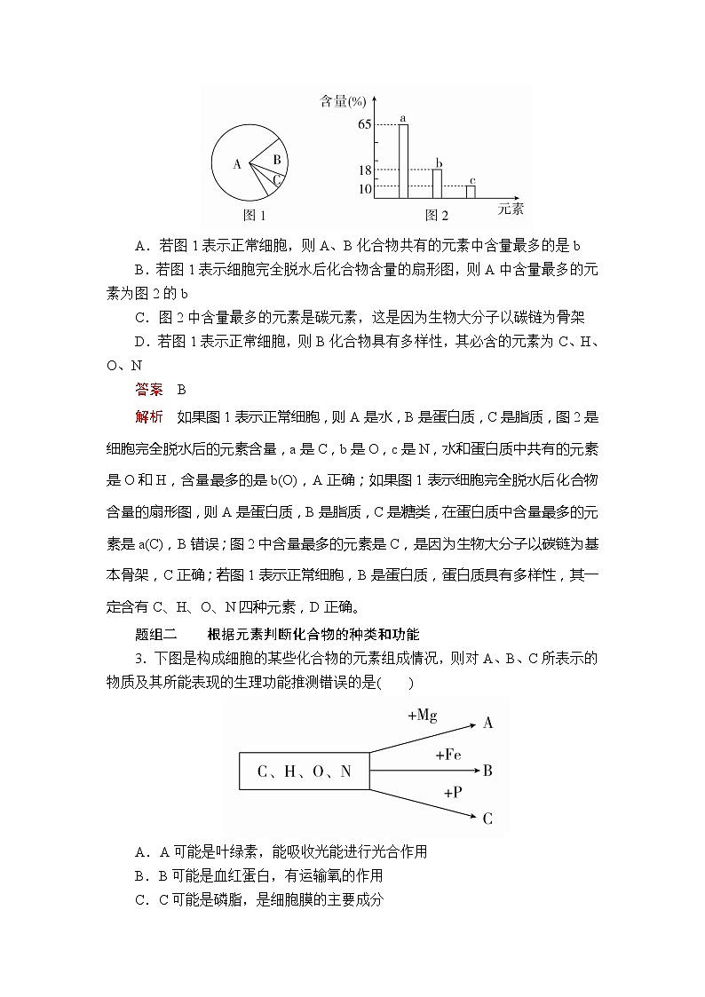 2020年高考生物一轮复习（创新版）文档：必修1第1单元走近细胞及细胞有分子组成第2讲 学案03