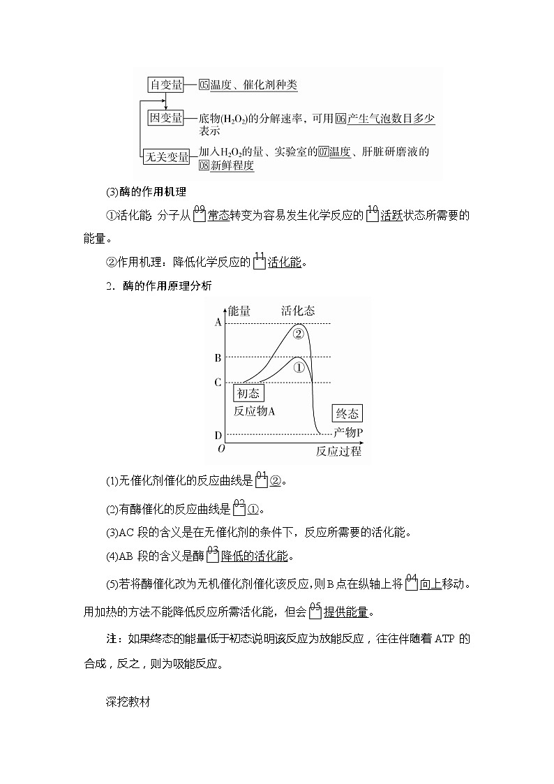 2020年高考生物一轮复习（创新版）文档：必修1第3单元细胞的能量供应和利用第8讲 学案02