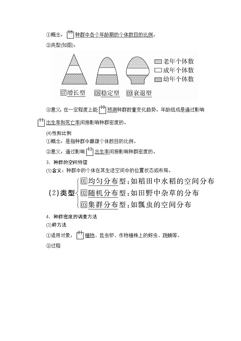 2020年高考生物一轮复习（创新版）文档：必修3第9单元生物与环境第29讲 学案02