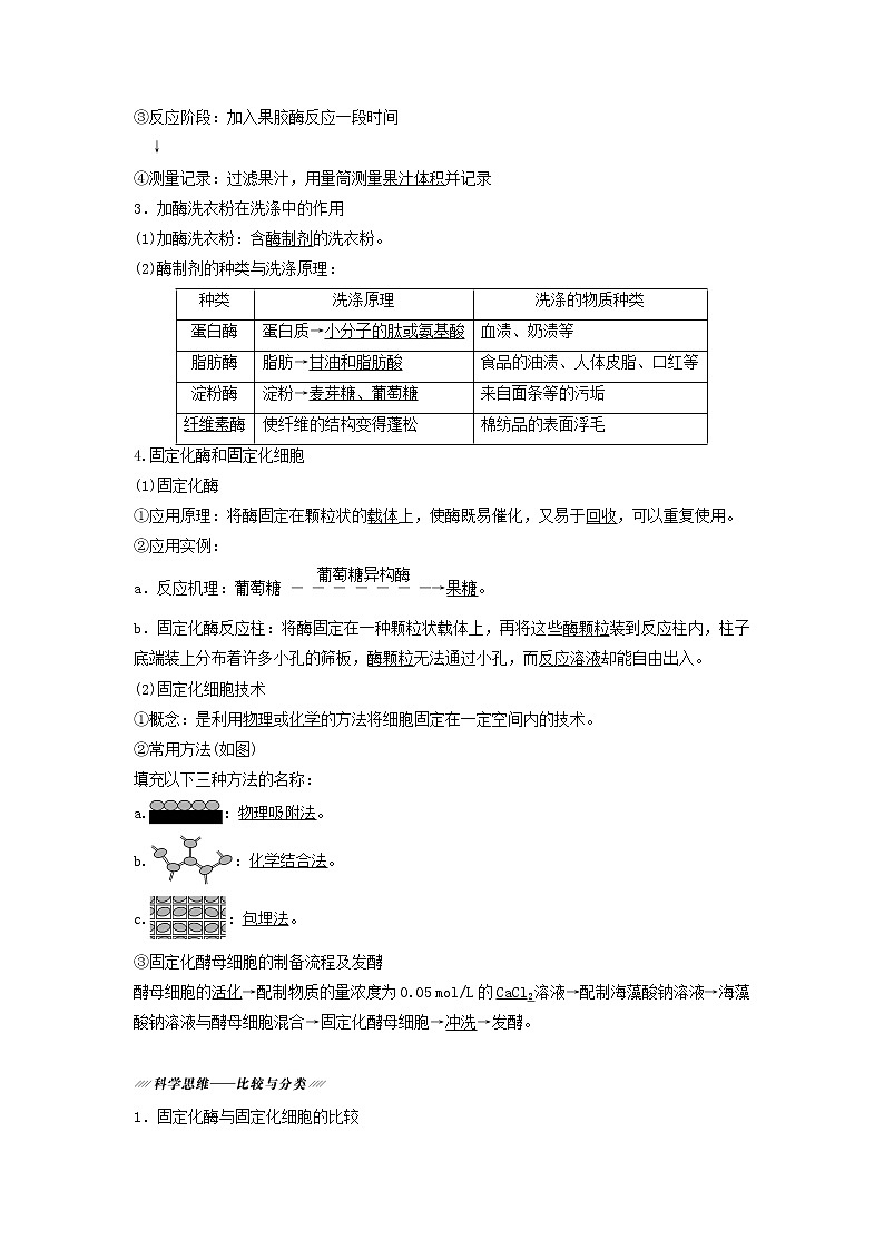 2021届高考生物新人教版一轮复习学案：选修1生物技术实践第3讲生物技术在其他方面的应用第2页