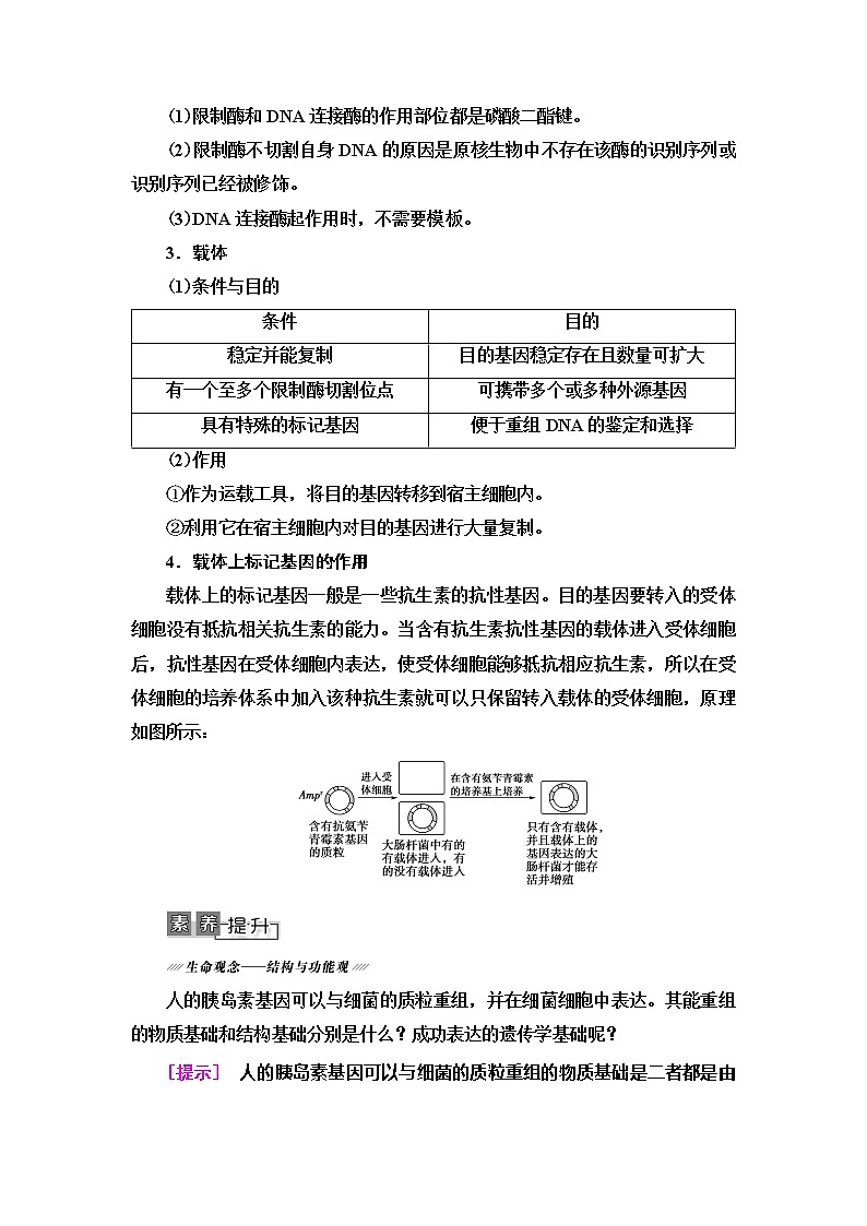 2021版高考生物（苏教版）一轮复习学案：选修3第1讲　基因工程03