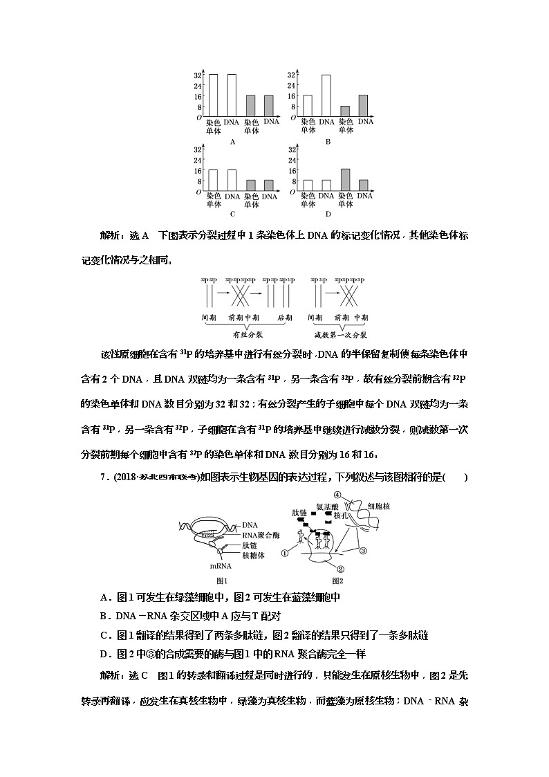 2019届高考生物一轮单元综合检测4(含解析)03