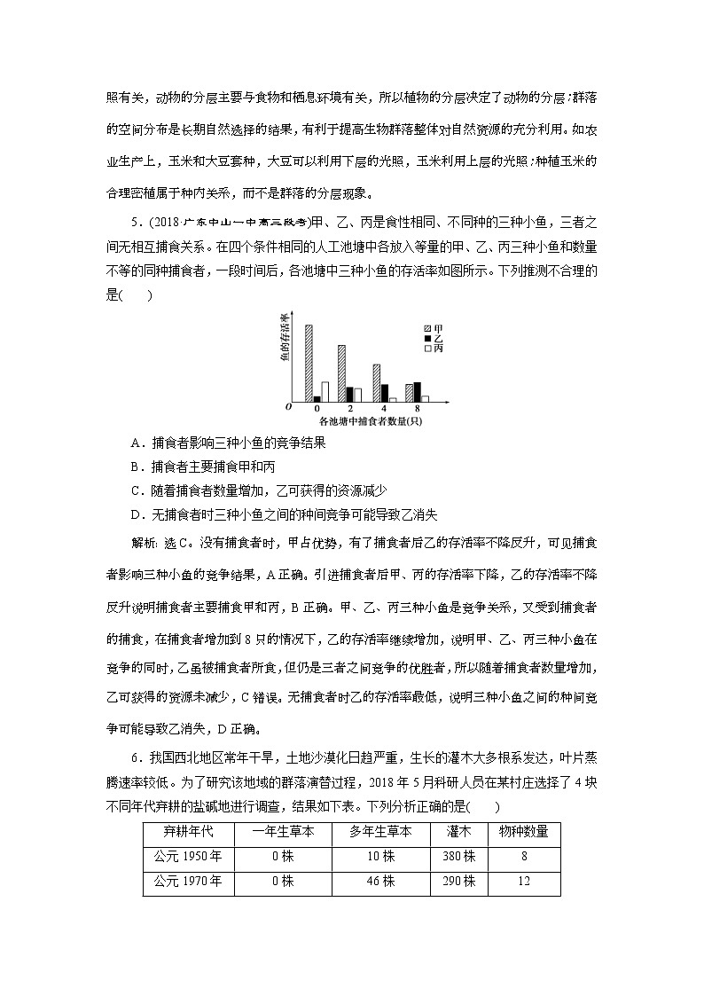2019年高考生物二轮习题：专题12专题强化训练 Word版含解析第3页
