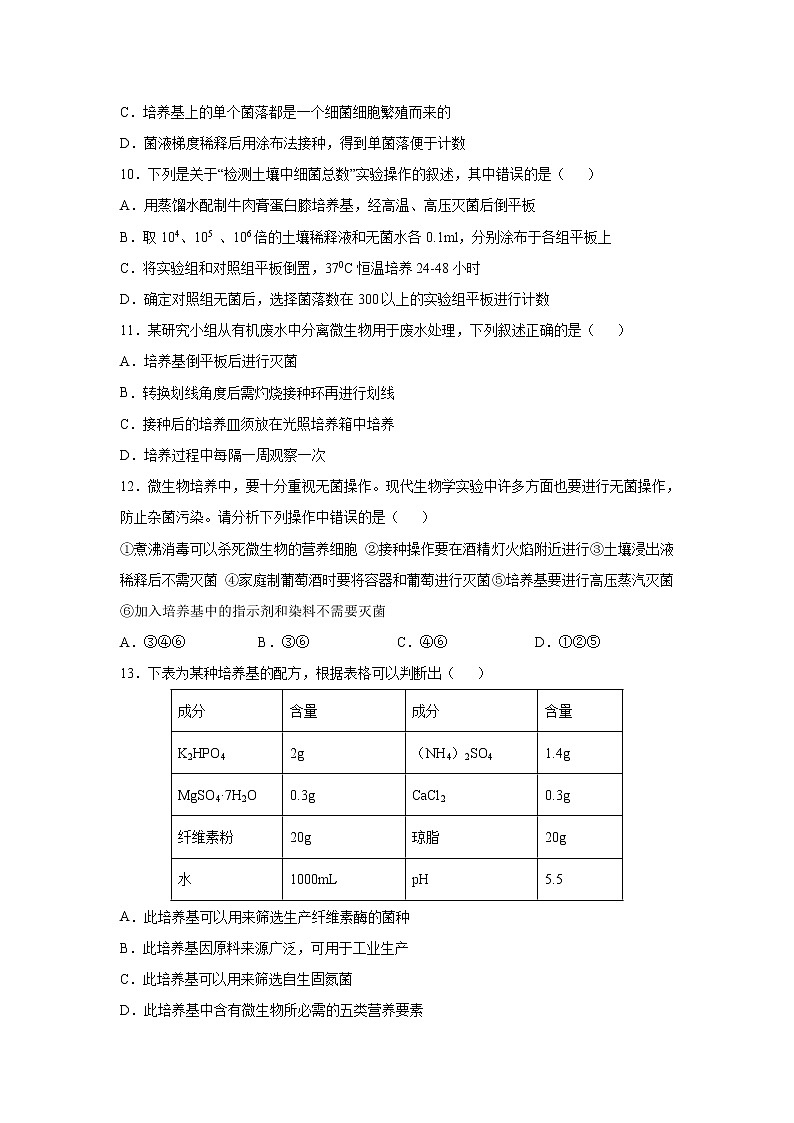 【生物】吉林省吉化第一高级中学2018-2019学年校高二下学期3月月考试卷 （解析版）第3页