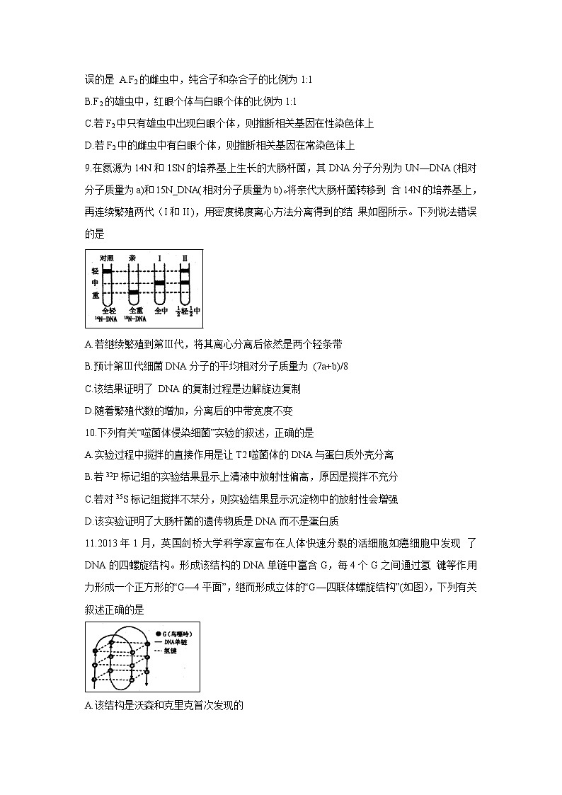 【生物】河南省洛阳市2018-2019学年高二下学期5月质量检测第3页